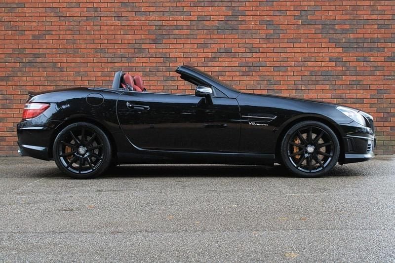 Used Mercedes SLK55 AMG AMG 421 HP (309 kW) 2013 Black Cabriolet