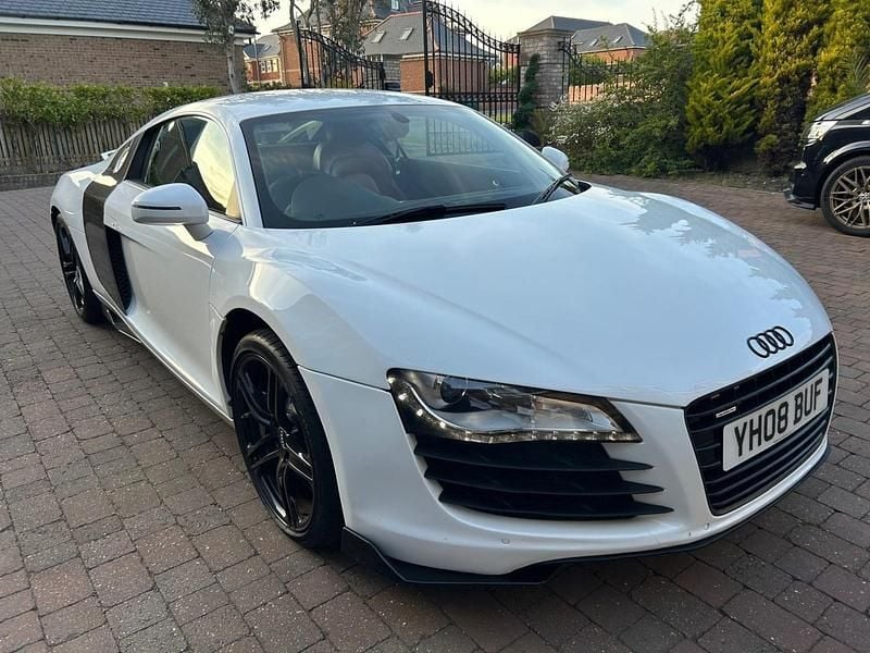Begagnad Audi R8 Coupé Advanced 2008 Vit Sportkupé