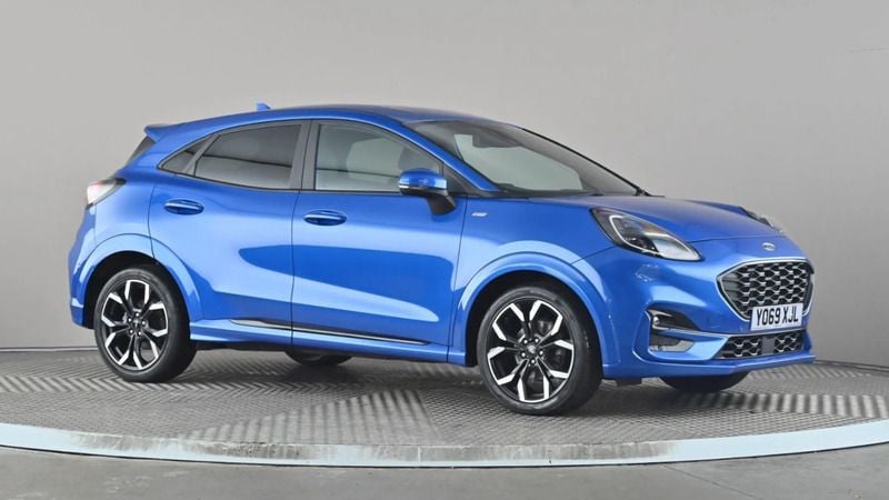 Blue Used 2020 Ford Puma ST-Line X Hatchback | £13,798 (Fair price) - Image 1/4