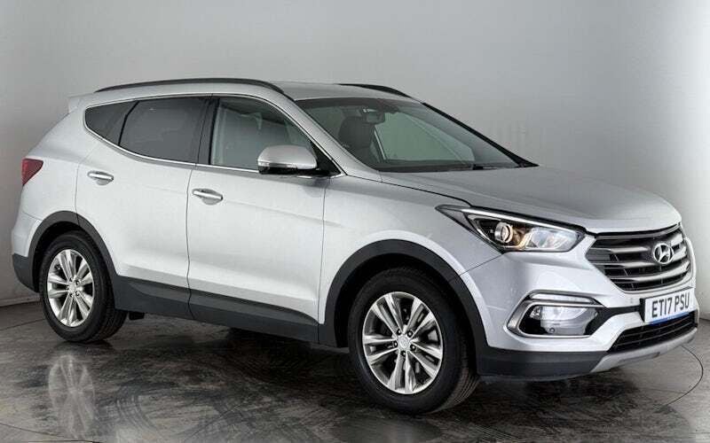 Silver Used 2016 Hyundai Santa Fe Premium SUV | £15,200 (Fair price) - Image 1/3