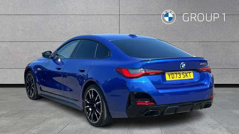 Used BMW M440 M Sport 369 HP (271 kW) 2024 Blue Sedan