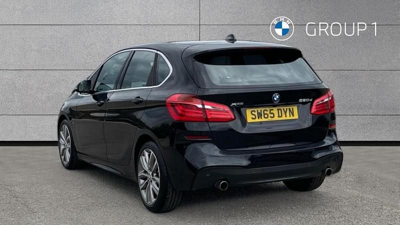 Used BMW 220 Active Tourer M Sport 187 HP (137 kW) 2015 Black MPV