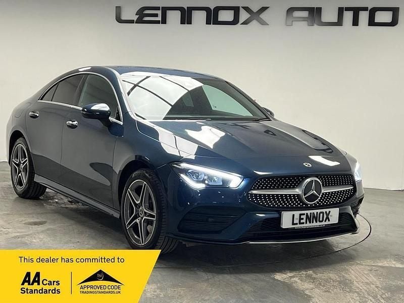 Blue Used 2021 Mercedes CLA250e AMG line Sedan | £21,990 (Good price) - Image 1/4