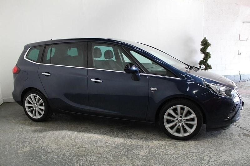 Used Vauxhall Zafira Elite 140 HP (102 kW) 2012 Blue MPV