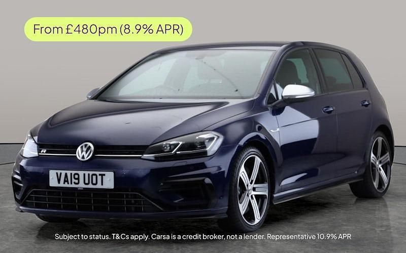 Used 2020 VW Golf VII R Hatchback | £24,359 (Good price) - Image 1/2
