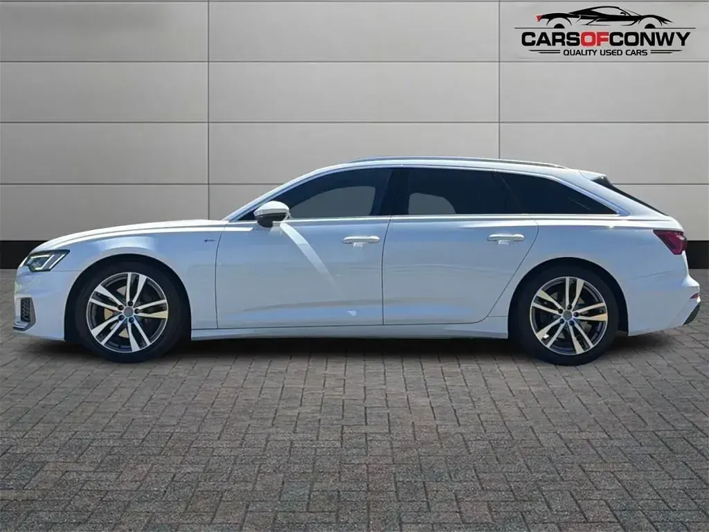 Used Audi A6 S-Line 286 HP (210 kW) 2019 White Estate