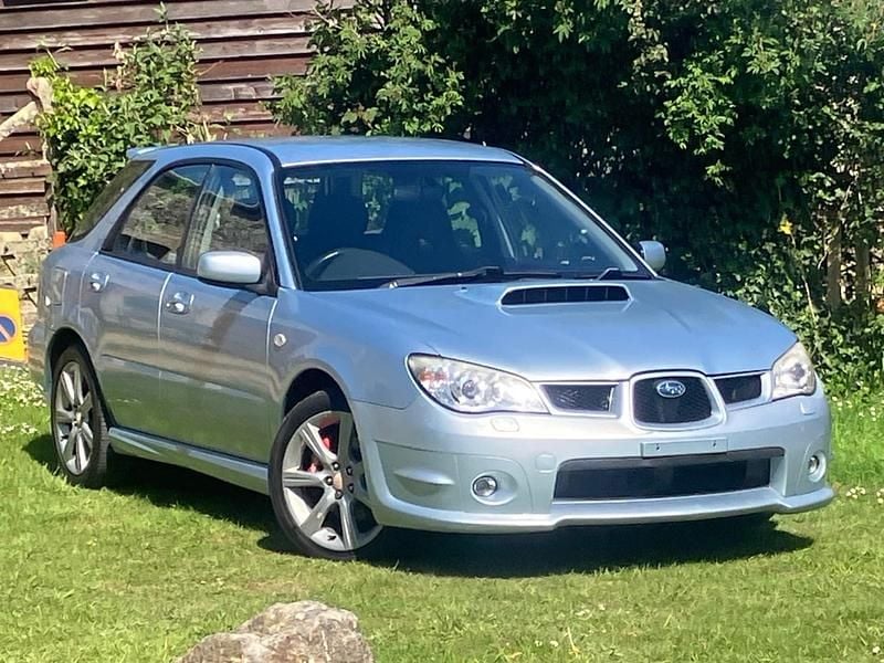 Begagnad Subaru Impreza 2007 Blå Kombi
