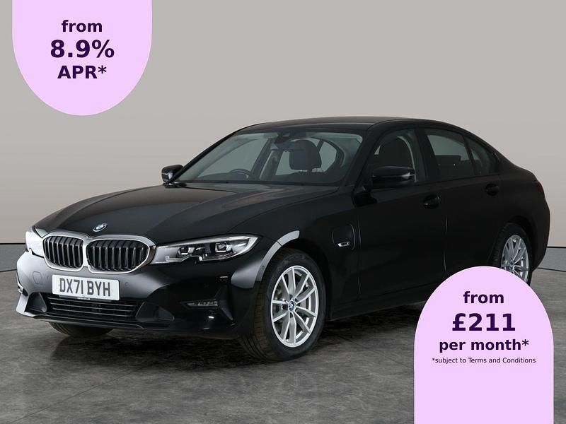 Black Used 2021 BMW 330e Comfort Edition Sedan | £15,407 (Super price) - Image 1/2