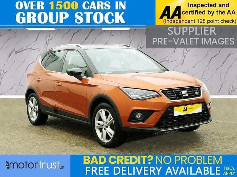 Orange Used 2019 Seat Arona FR SUV | £10,495 (Good price) - Image 1/4