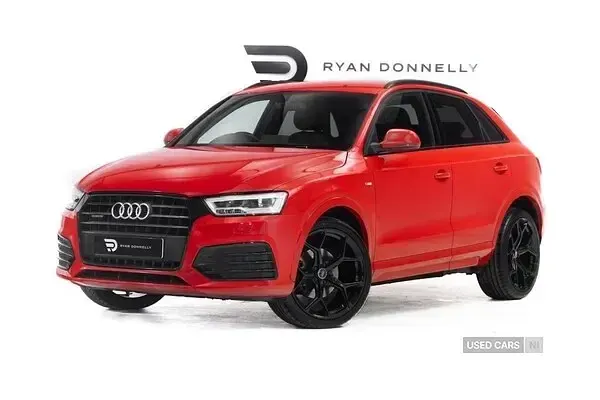 Usado Audi Q3 S-line plus 184 CV (135 kW) 2016 Rojo SUV
