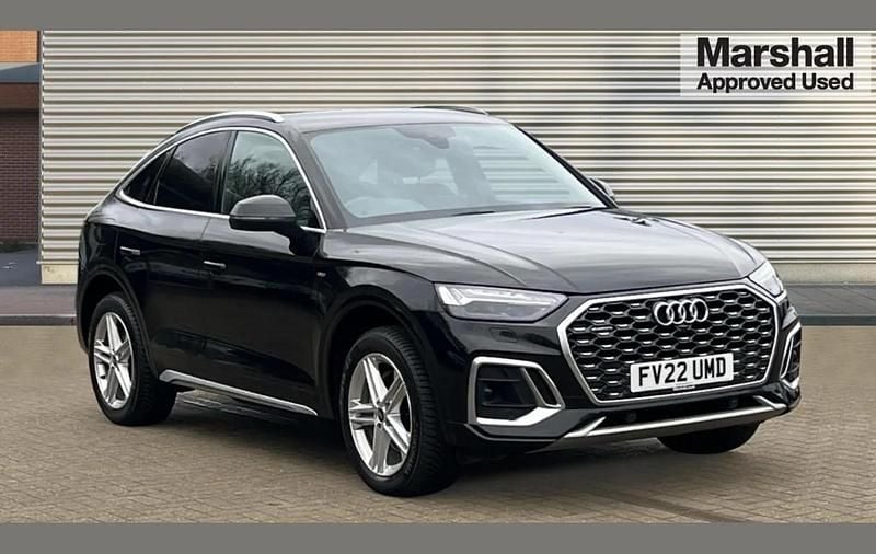 Used Audi Q5 Sportback S-Line 200 HP (147 kW) 2022 Black SUV