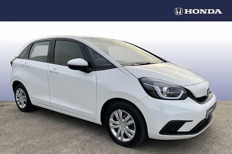 White Used 2021 Honda Jazz Hybrid Hatchback | £14,590 (Good price) - Image 1/4