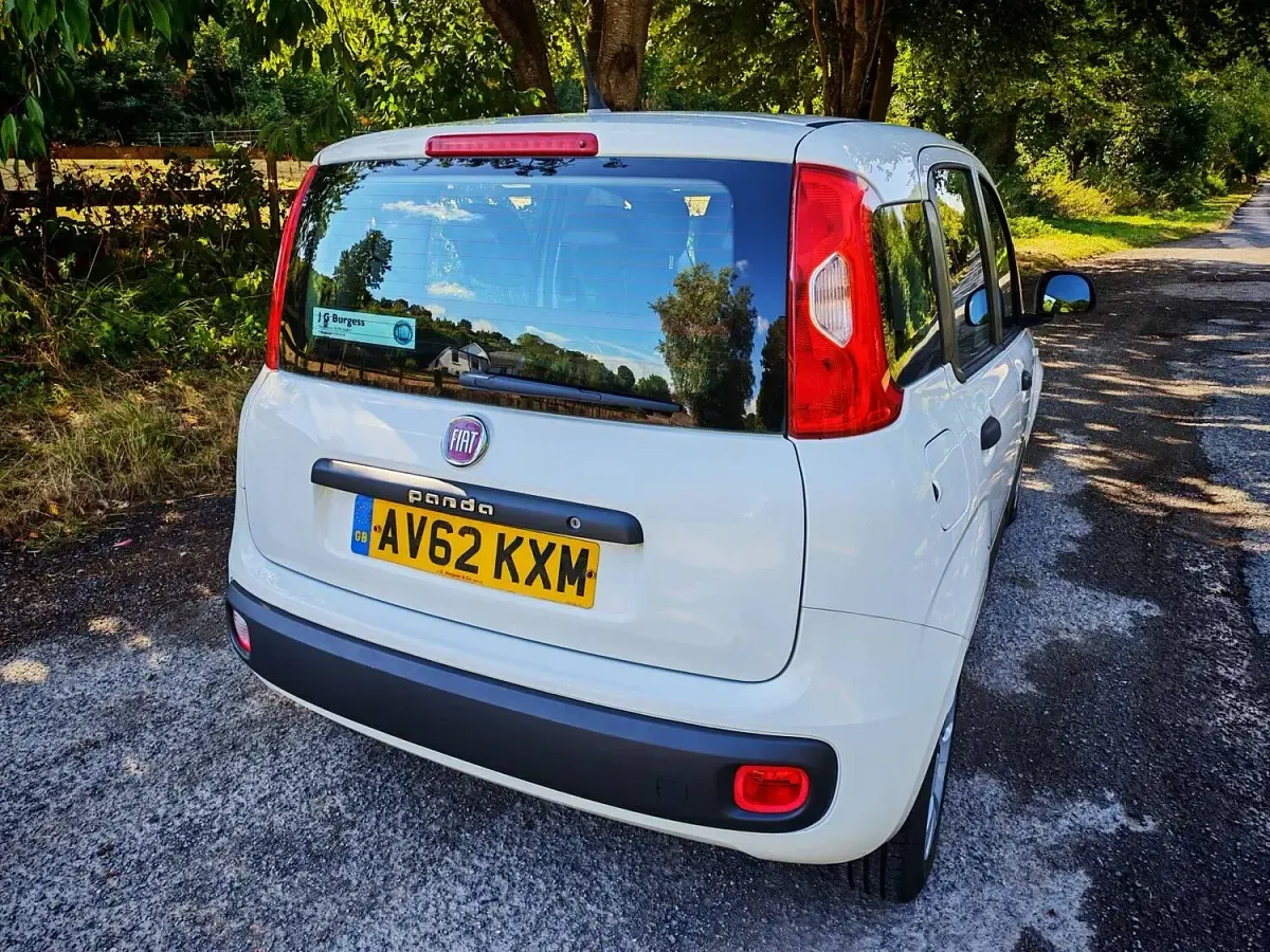 Used Fiat Panda Pop 69 HP (50 kW) 2012 White Hatchback