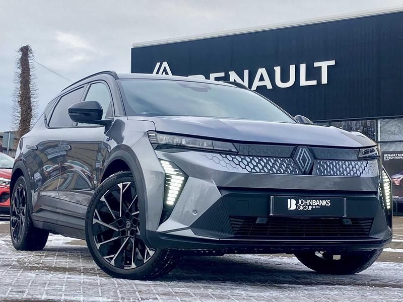 Twotone metallic shadow grey with diamond black roof New 2025 Renault Scenic E-Tech Techno Esprit Alpine SUV | £34,990 (Good price) - Image 1/1