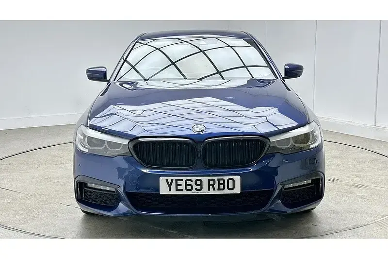 Used BMW 530e M Sport 252 HP (185 kW) 2019 Blue Sedan