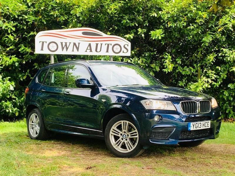 Blue Used 2013 BMW X3 M Sport SUV | £6,990 (Super price) - Image 1/3