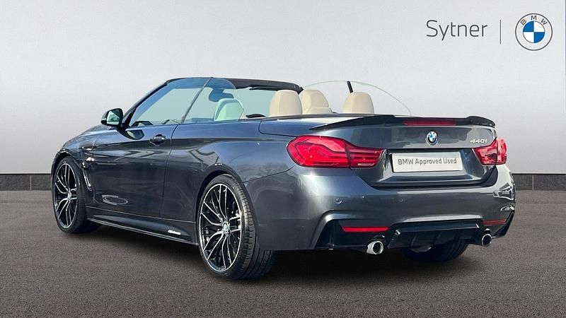 Used BMW 440 M Sport 322 HP (236 kW) 2017 Grey Cabriolet