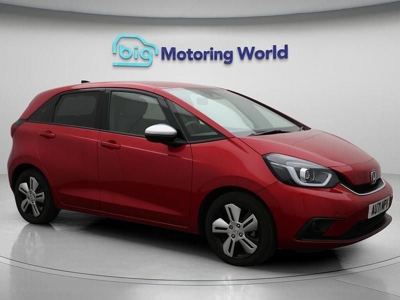Red Used 2021 Honda Jazz Hybrid Hatchback | £16,257 - Image 1/4