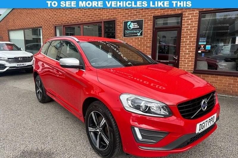 Red Used 2017 Volvo XC60 R-Design SUV | £12,998 (Good price) - Image 1/1