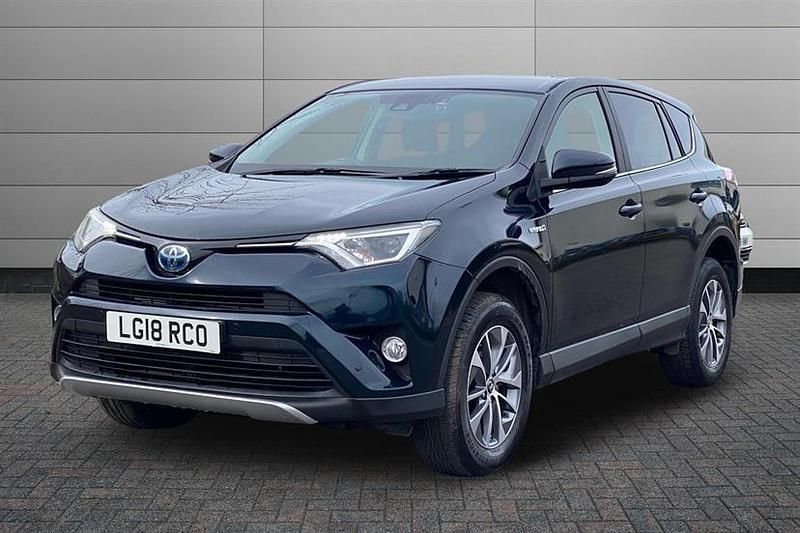 Used Toyota RAV4 Hybrid 197 HP (144 kW) 2018 Blue SUV