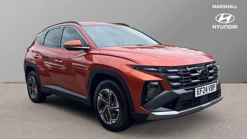 Orange Used 2024 Hyundai Tucson Premium SUV | £27,726 (Fair price) - Image 1/4