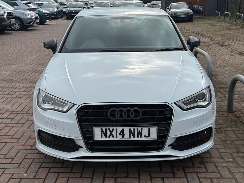 Used Audi A3 S-Line 2014 White Hatchback