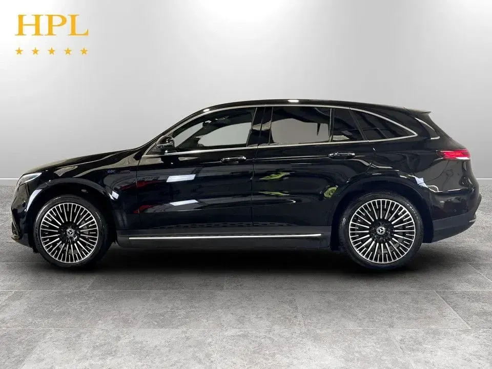 Used Mercedes EQC400 AMG line 300 kW (408 HP) 2022 Black SUV