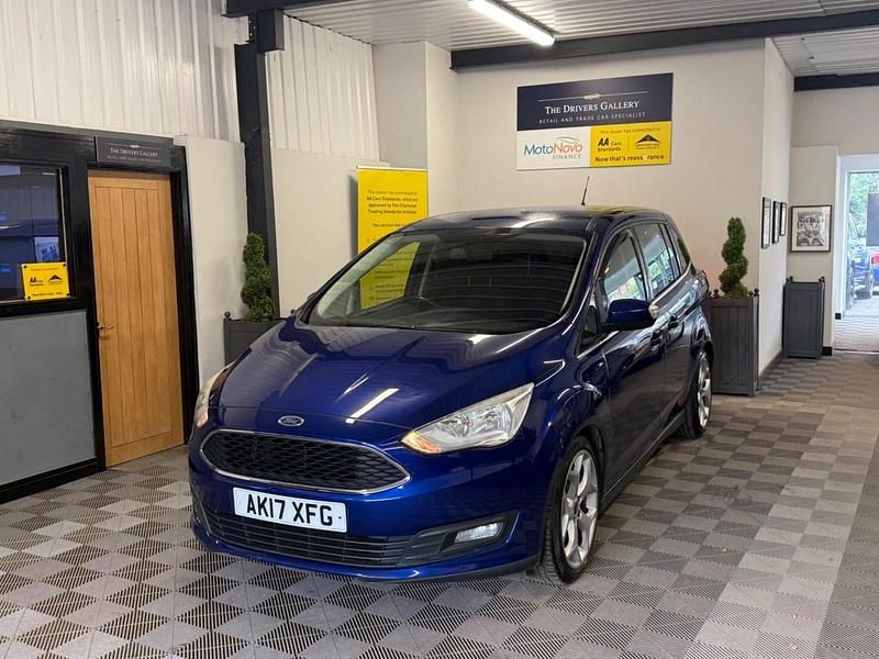 Used Ford Grand C-Max Zetec 125 HP (91 kW) 2017 Blue MPV
