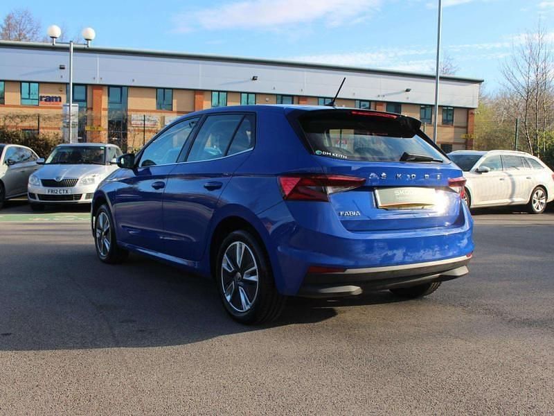 Used Skoda Fabia SE L 2023 Blue Hatchback
