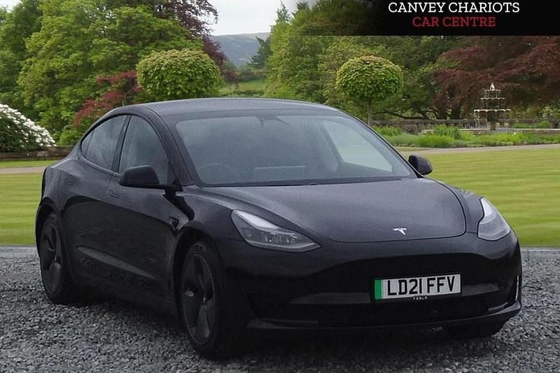 Used Tesla Model 3 Standard Range Plus 366 kW (498 HP) 2021 Sedan