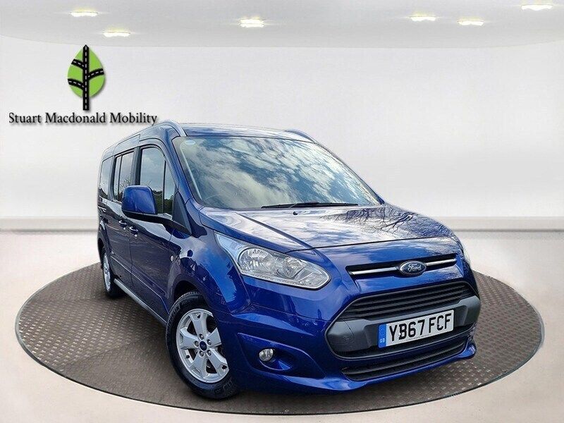 Blue Used 2017 Ford Grand Tourneo Connect Titanium MPV | £13,995 (A bit pricey) - Image 1/4
