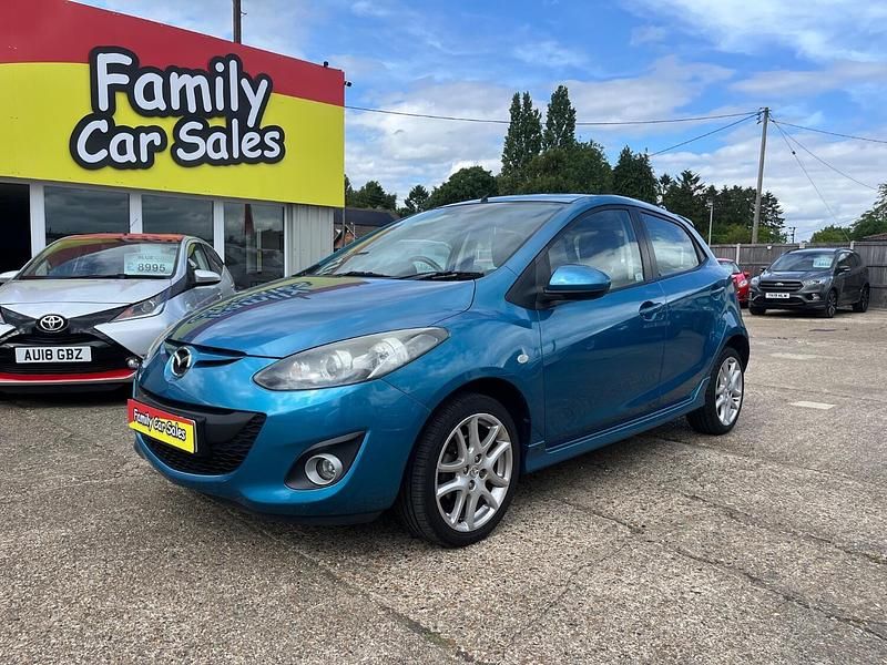 Blue Used 2012 Mazda 2 Hatchback | £4,995 (A bit pricey) - Image 1/3