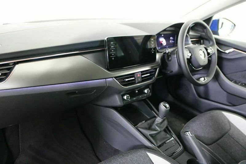 Used Skoda Scala SE 110 HP (80 kW) 2022 Blue Hatchback