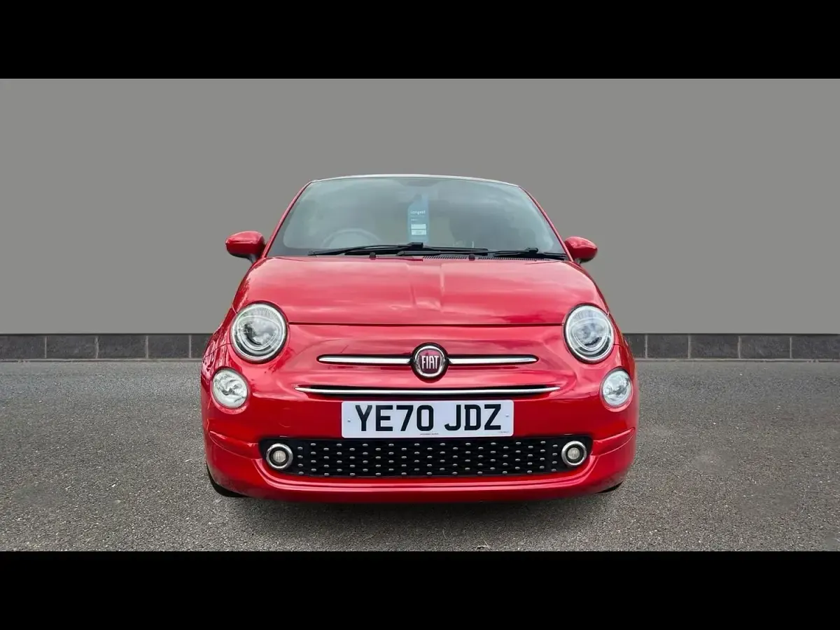 Used Fiat 500 Lounge 69 HP (50 kW) 2020 Red Hatchback