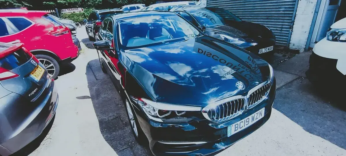 Used BMW 520 Comfort Edition 2019 Black Sedan