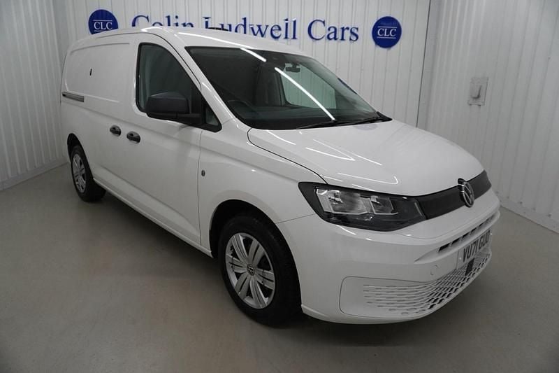 White Used 2021 VW Caddy Maxi S MPV | £14,500 (Good price) - Image 1/4