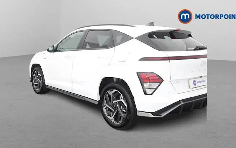 Used Hyundai Kona N Line 137 HP (100 kW) 2025 White SUV