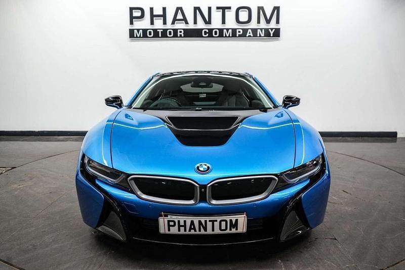 Used BMW i8 Comfort Edition 362 HP (266 kW) 2016 Blue Coupe