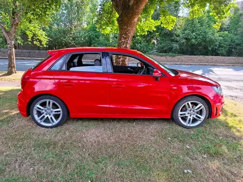 Used Audi A1 Sportback S-Line 2014 Red Hatchback