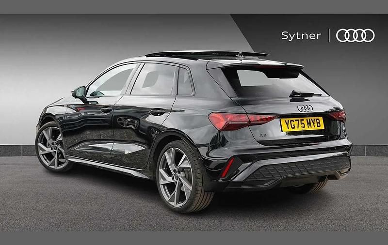 Used Audi A3 Black Edition 147 HP (108 kW) 2025 Black Hatchback