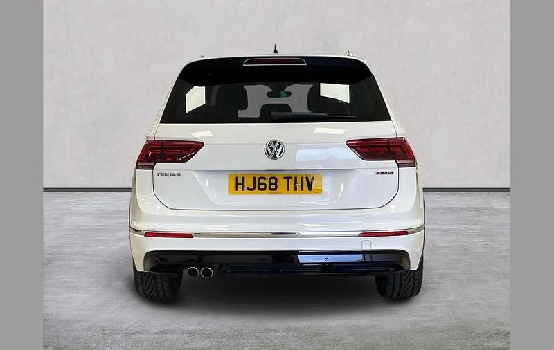 Used VW Tiguan R-line 150 HP (110 kW) 2018 White SUV