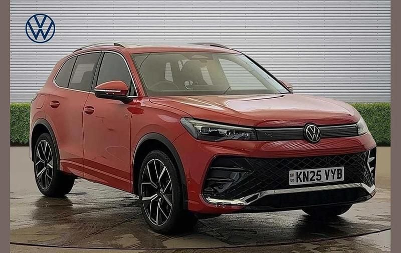 Used VW Tiguan R-line 150 HP (110 kW) 2025 Red SUV