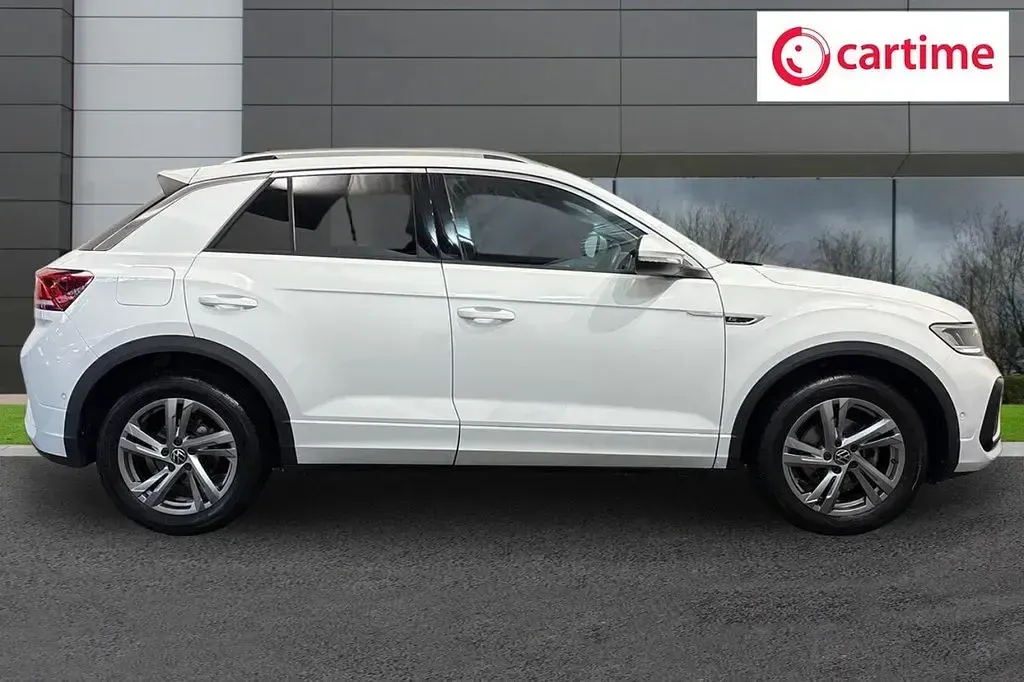 Used VW T-Roc R-line 150 HP (110 kW) 2024 White SUV