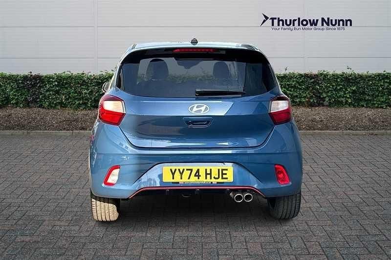 Usado Hyundai i10 N Line 90 HP (66 kW) 2025 Azul Citadino