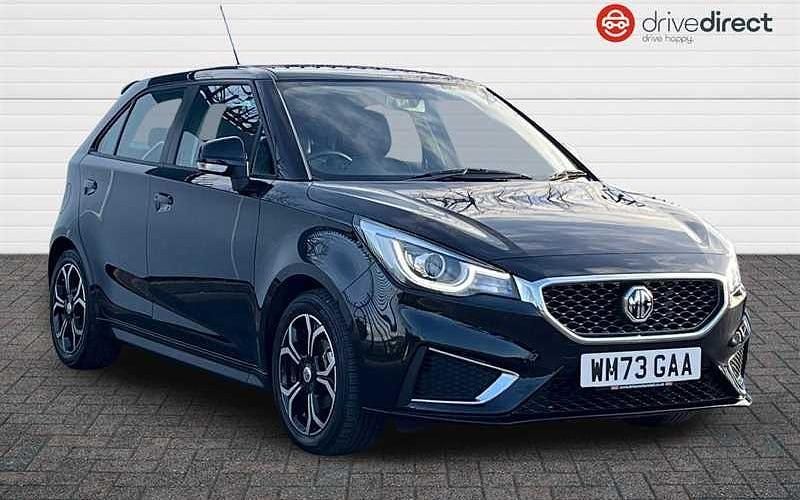 Used MG MG3 Exclusive 106 HP (77 kW) 2023 Black Hatchback