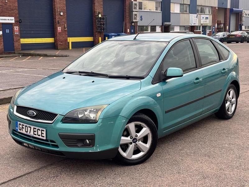 Used Ford Focus Zetec 100 HP (73 kW) 2007 Green Hatchback