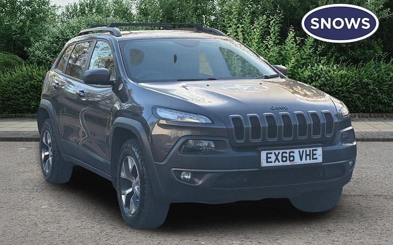 Used Jeep Cherokee Trailhawk 272 HP (200 kW) 2015 Grey SUV