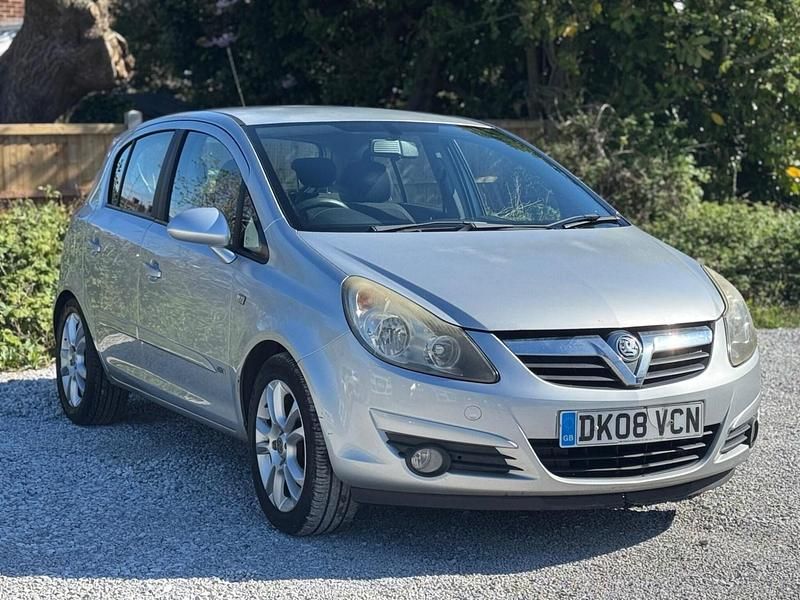 Used Vauxhall Corsa 2008 Silver Hatchback