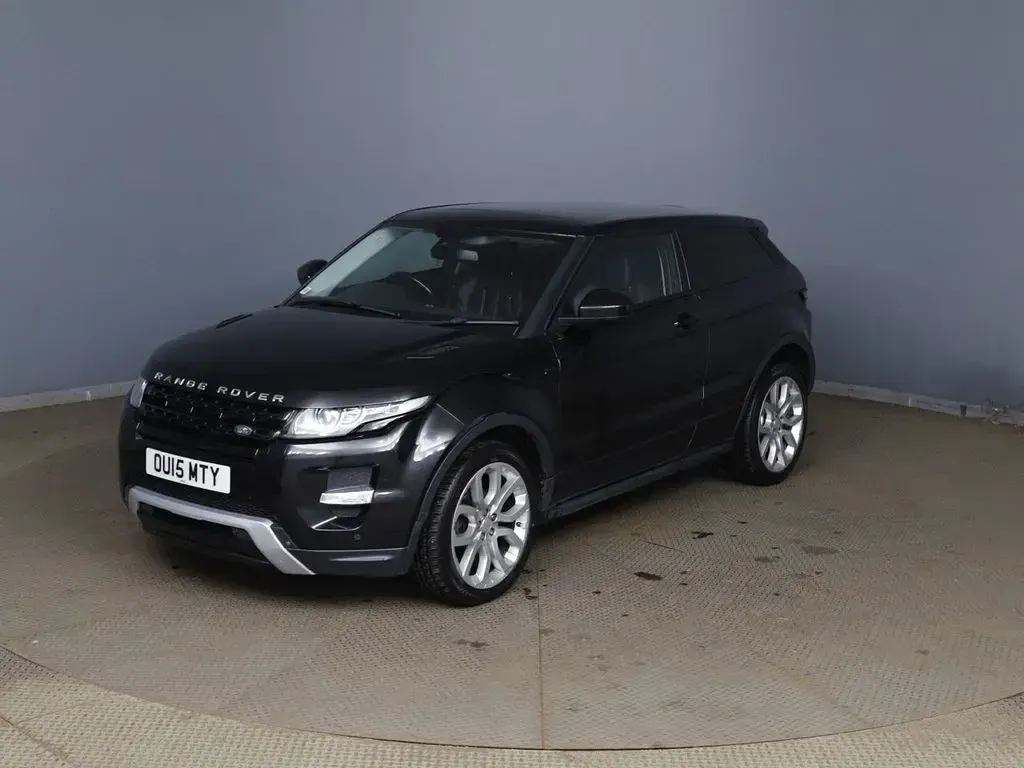 Used Land Rover Range Rover evoque Dynamic 190 HP (139 kW) 2015 Black Coupe