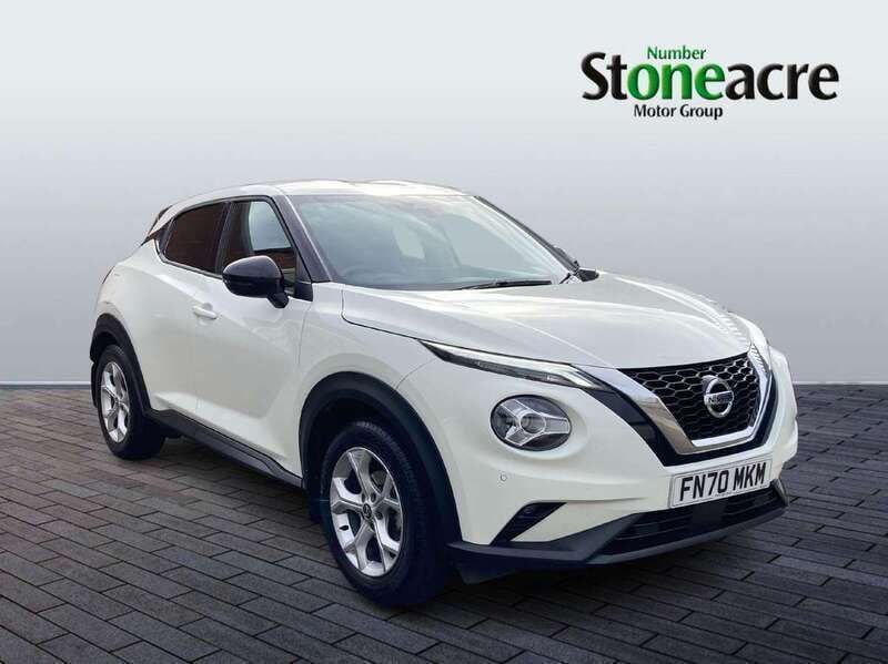 White Used 2020 Nissan Juke N-Connecta SUV | £13,490 (Fair price) - Image 1/4
